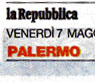 Foto tratta dal quotidiano La Repubblica, edizione del 7 maggio 2010