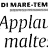 Foto dell'articolo tratto dal giornale La Sicilia