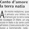 Foto dell'articolo tratto dal giornale Il Messaggero